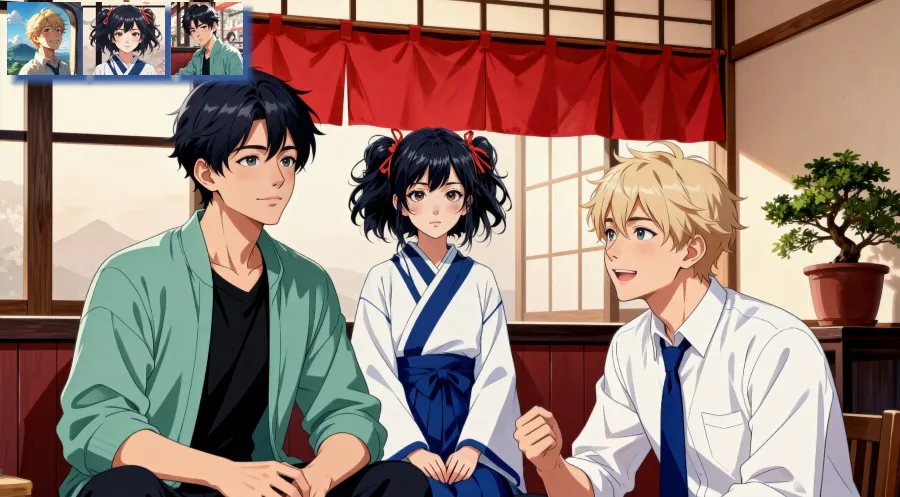 Comic Scene Generation